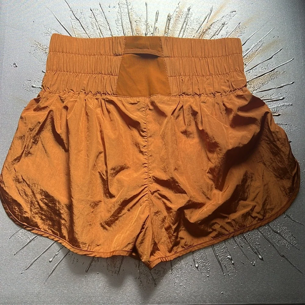 Free People FP Movement The Way Home Shorts in Honey Mallow